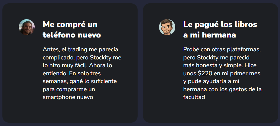 como hacer trading en stockity, stockity web